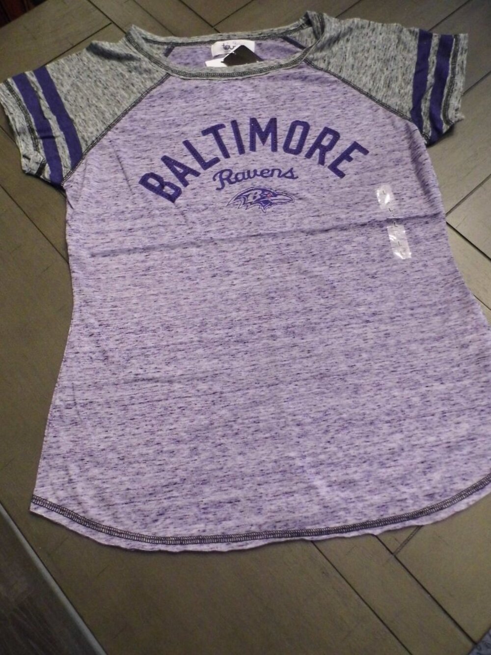 Touch By Alyssa Milano Glll Baltimore Ravens Women's Bleachers T-shirt, Large